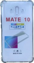 Hoesje Geschikt voor Huawei Mate 10 Anti Shock silicone back cover/Transparant hoesje