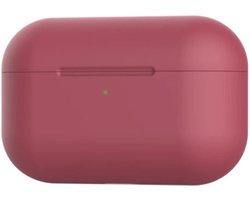 DW4Trading Siliconen Case Hoes Bordeaux Rood - Geschikt voor Apple Airpods Pro