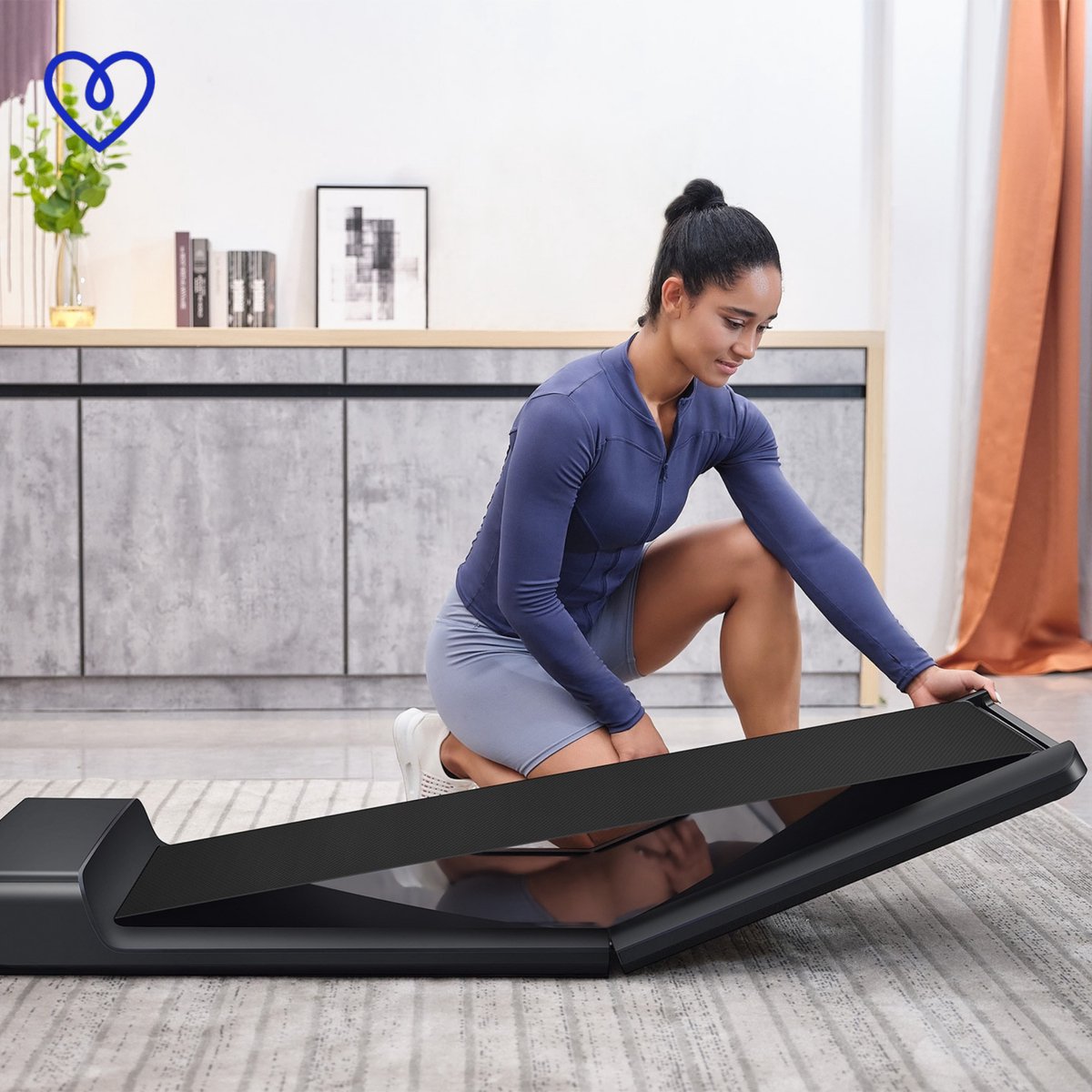 Afbeelding 3 van KingSmith - Walkingpad - A1 Pro loopband - elektrisch - inklapbaar - bureau - treadmill - walking pad - 6 km/h