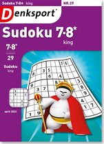 7SN-029 Denksport Puzzelboek Sudoku 7-8* king, editie 29