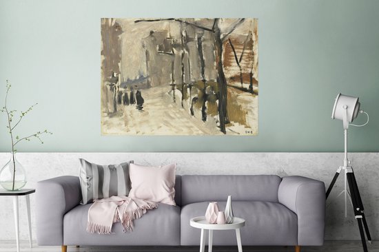 Affiche - Paysage urbain à La Haye - Peinture de George Hendrik Breitner - 120x90 cm