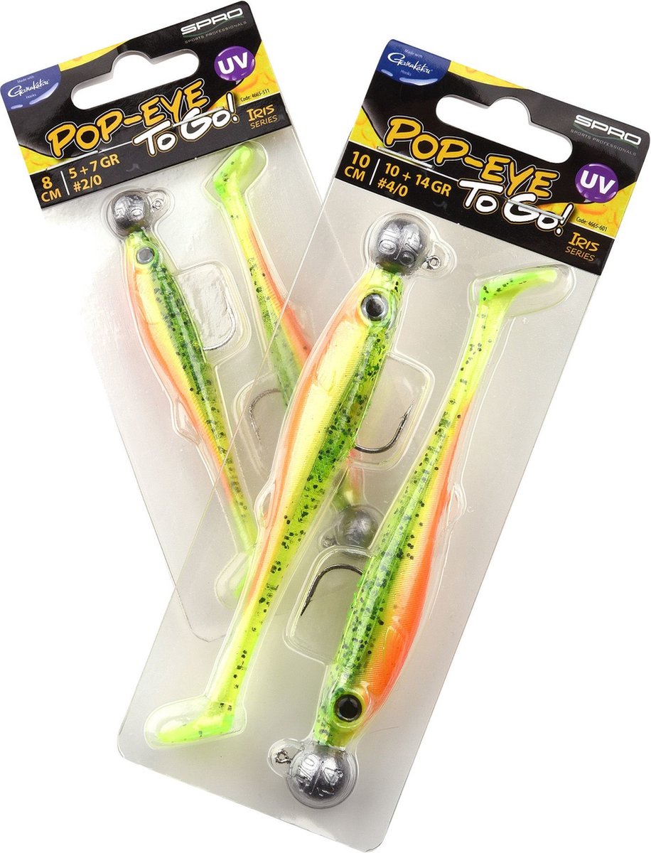 Spro Iris Popeye To Go - 10 cm - uv mojito