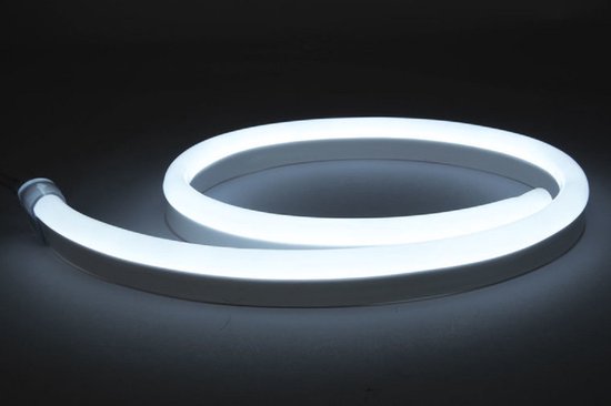 Groenovatie LED Strip / Neon Flex 24V - 1 mètre - 8W - Étanche IP65 - Très petit - Blanc froid