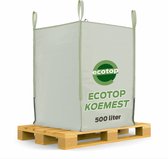 Ecotop Koemest (Organisch | Tuinmest | Universeel). Meststof op basis van 100% organische koemest direct van de boerderij! Big Bag 500L