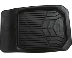 Carpoint Schaalmat rubber 74x50cm Zwart