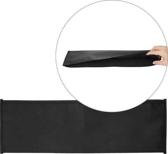Khanka Hard reishoesje voor Logitech K380 Bluetooth-toetsenbord voor meerdere apparaten. (zwart/blauw