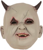 Halloween - Latex horror masker baby duivel