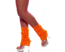 Smiffy's Beenwarmers - Oranje - jaren 80 - retro - fitness
