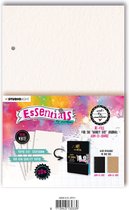 Journal pages the handy size white - Art by Marlene essentials nr.01