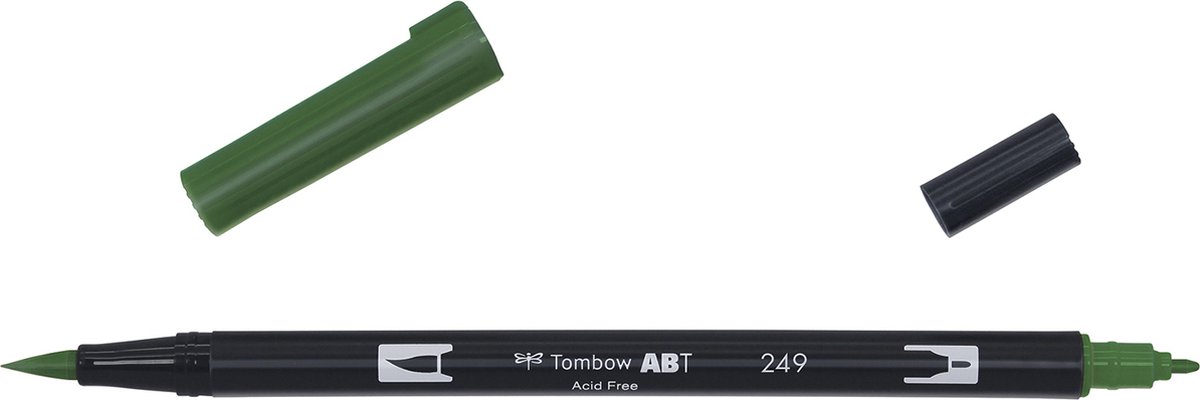 Tombow ABT dubbele brushpen hunter green ABT-249