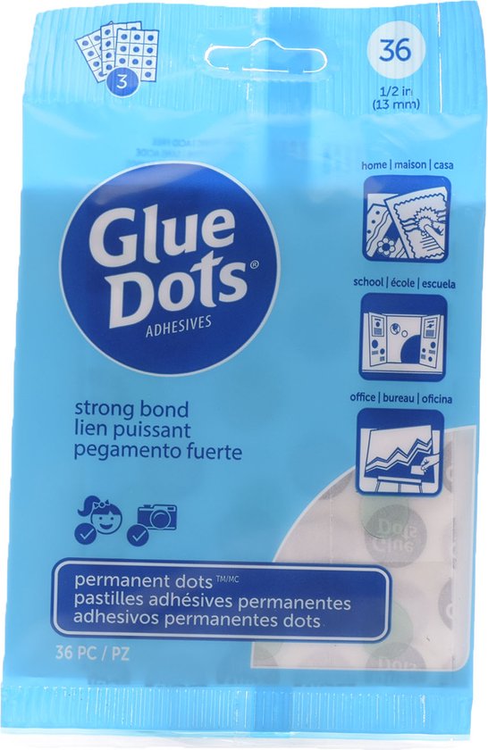 Glue Dots Dot n Go Permanent 13mm