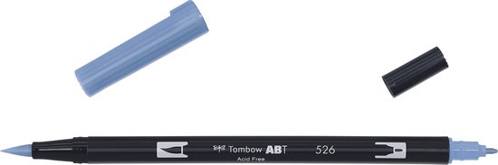 Tombow ABT dubbele brushpen true blue ABT-526