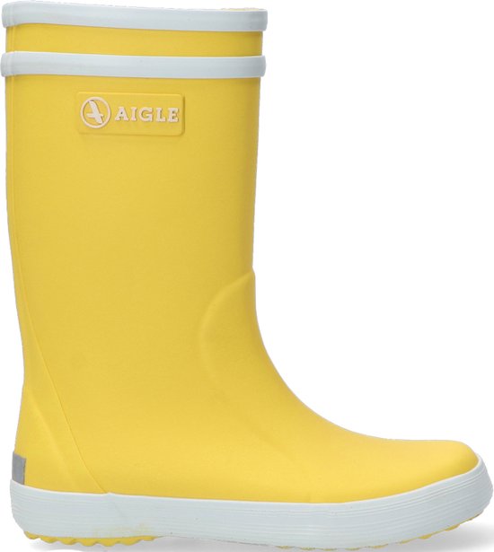 Aigle Lollypop Regenlaarzen - Rubber Laarzen - Kids - Geel - Maat 31