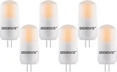 Ampoule LED Groenovatie G4 3W, COB, Wit chaud, intensité variable, paquet de 6