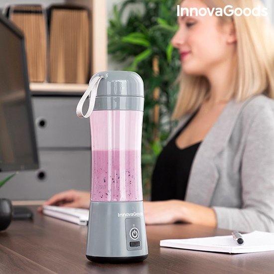 InnovaGoods Blender Draagbaar & Oplaadbaar - 380ml van InnovaGoods — afbeelding 5