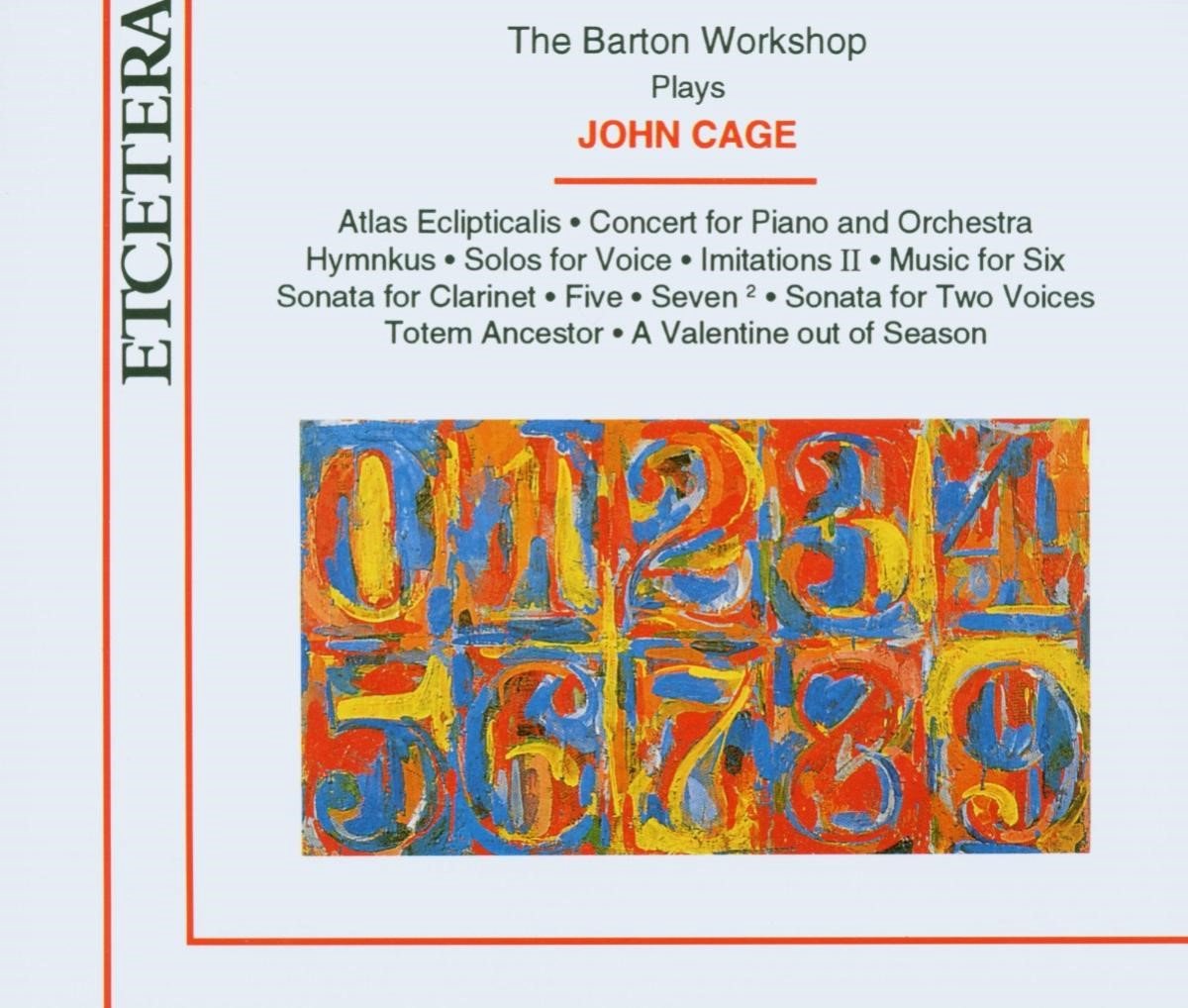 The Barton Workshop - The Barton Workshop Plays John Cage (3 CD)