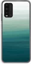 Case Company® - Hoesje geschikt voor Xiaomi Redmi 9T hoesje - Ocean - Soft Cover Telefoonhoesje - Bescherming aan alle Kanten en Schermrand