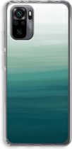 Case Company® - Hoesje geschikt voor Xiaomi Redmi Note 10 Pro hoesje - Ocean - Soft Cover Telefoonhoesje - Bescherming aan alle Kanten en Schermrand