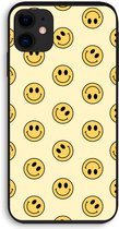 Case Company® - Hoesje geschikt voor iPhone 11 hoesje - Smiley N°2 - Biologisch Afbreekbaar Telefoonhoesje - Bescherming alle Kanten en Schermrand