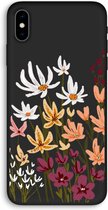 Case Company® - Hoesje geschikt voor iPhone XS Max hoesje - Painted wildflowers - Biologisch Afbreekbaar Telefoonhoesje - Bescherming alle Kanten en Schermrand