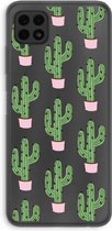 Case Company® - Hoesje geschikt voor Samsung Galaxy A22 4G hoesje - Cactus Lover - Soft Cover Telefoonhoesje - Bescherming aan alle Kanten en Schermrand