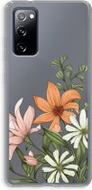 Case Company® - Hoesje geschikt voor Samsung Galaxy S20 FE / S20 FE 5G hoesje - Floral bouquet - Soft Cover Telefoonhoesje - Bescherming aan alle Kanten en Schermrand