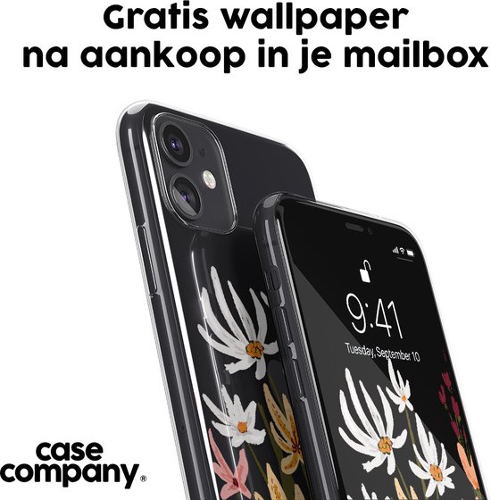 Case Company® - Coque Samsung Galaxy A33 5G - Fleurs sauvages peintes - Coque souple pour téléphone - Protection sur tous les côtés et bord d'écran