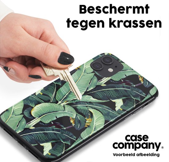 Case Company® - Coque iPhone 13 Pro Max - Feuilles de bananier - Coque souple pour téléphone - Protection sur tous les côtés et bord d'écran