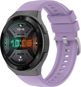 Siliconen Smartwatch bandje - Geschikt voor Huawei Watch GT 2e siliconen bandje - lichtpaars - Strap-it Horlogeband / Polsband / Armband - GT2E