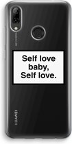 Case Company® - Hoesje geschikt voor Huawei P Smart (2019) hoesje - Self love - Soft Cover Telefoonhoesje - Bescherming aan alle Kanten en Schermrand