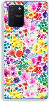 Case Company® - Hoesje geschikt voor Samsung Galaxy Note 10 Lite hoesje - Little Flowers - Soft Cover Telefoonhoesje - Bescherming aan alle Kanten en Schermrand