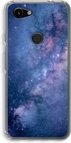 Case Company® - Hoesje geschikt voor Google Pixel 3a hoesje - Nebula - Soft Cover Telefoonhoesje - Bescherming aan alle Kanten en Schermrand