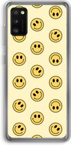 Case Company® - Hoesje geschikt voor Samsung Galaxy A41 hoesje - Smiley N°2 - Soft Cover Telefoonhoesje - Bescherming aan alle Kanten en Schermrand
