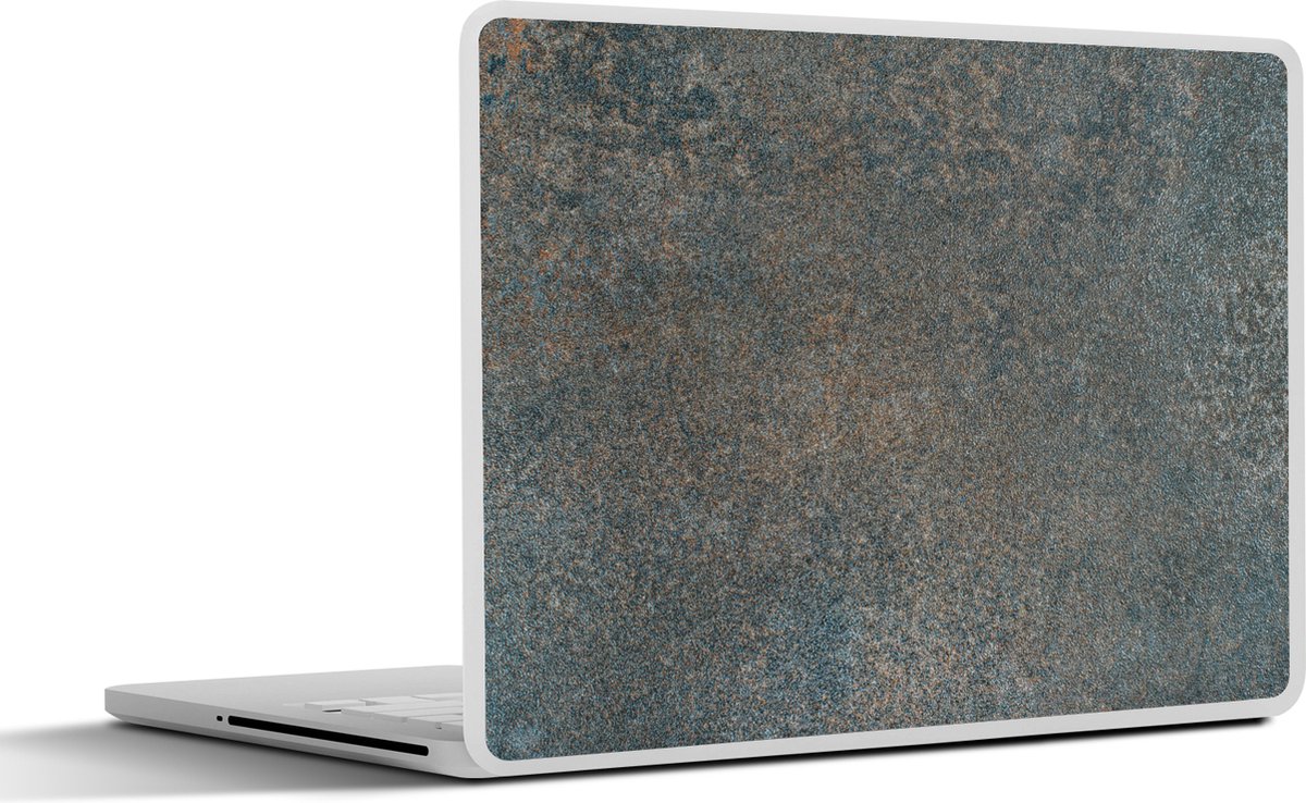 Laptop sticker - 12.3 inch - Steen - Beton print - grijs - Vintage - 30x22cm - Laptopstickers - Laptop skin - Cover