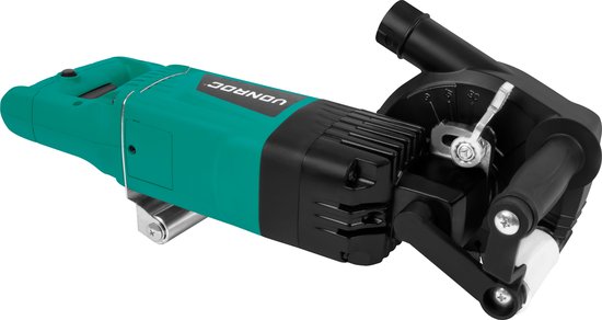 VONROC PRO Sleuvenfrees– Muurfrees -  2400W -150MM – 3-in-1 blad. - Incl. stofzuigeradapter