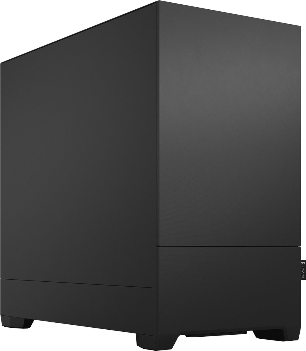 Fractal Design Pop Mini Silent - Black Solid - Micro-ATX, Mini-ITX