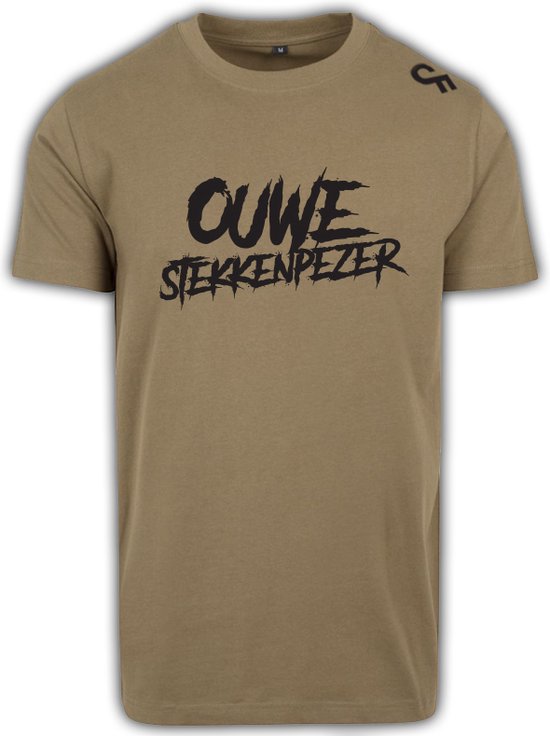 Karper shirt - Karpervissen - CarpFeeling - Ouwe stekkenpezer - Olive - Maat XXL