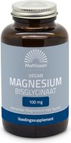 Mattisson - Magnesium Bisglycinaat 833mg - Vegan Voedingssupplement - 90 Magnesium Tabletten