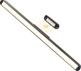 Aigostar 10WQH - Éclairage d'armoire vitrine LED - L:42cm - Lampe miroir - Siècle des Lumières vitrine - Rechargeable USB - Dimmable - Bande magnétique