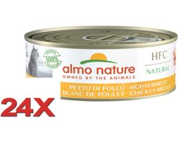 Almo Nature HFC - Kattenvoer - Kippenvlees - 24x150gr