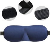 Slaapmasker - Premium Zijden - Oogmasker - Blinddoek - Blauw