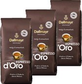 Dallmayr Espresso d'Oro - koffiebonen - 3 x 1 kg