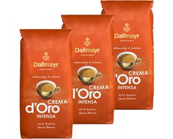 Dallmayr Crema d'Oro Intensa - koffiebonen - 3 x 1 kg