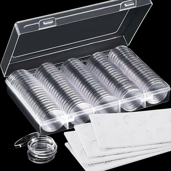 Hagelnieuw & Afgeprijsd! Lindner Muntcapsules 35 Mm Per 10 Stuks Lindner 2250035p