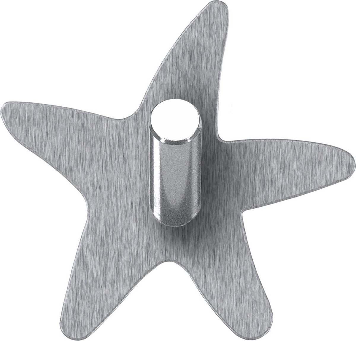 Kleine Wolke Metal Hooks Star chroom 2 st.