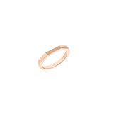 Calvin Klein CJ35000189B Dames Ring - Minimalistische ring