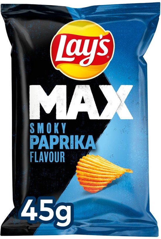 Lays Super Chips paprika Mini Uitdeel Zakjes 45gram Doos 20 stuks | bol.com