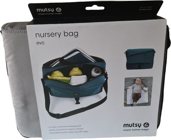 Mutsy Evo Urban Nomad - Luiertas - Verzorgingstas - Reistas - Touch of Taupe van Mutsy — afbeelding 2