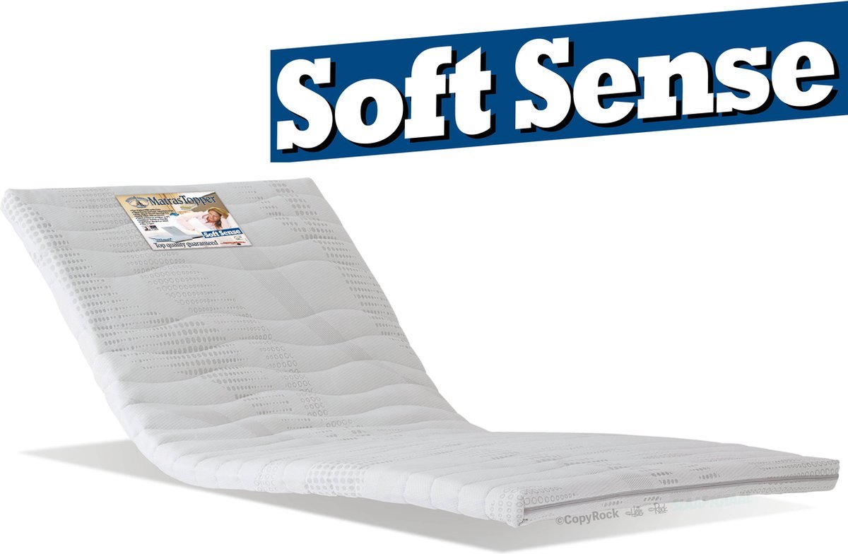 Soft Sense Koudschuim Topper | 6,5cm dik| CoolTouch Comfort-foam Topdek matras 160x210cm
