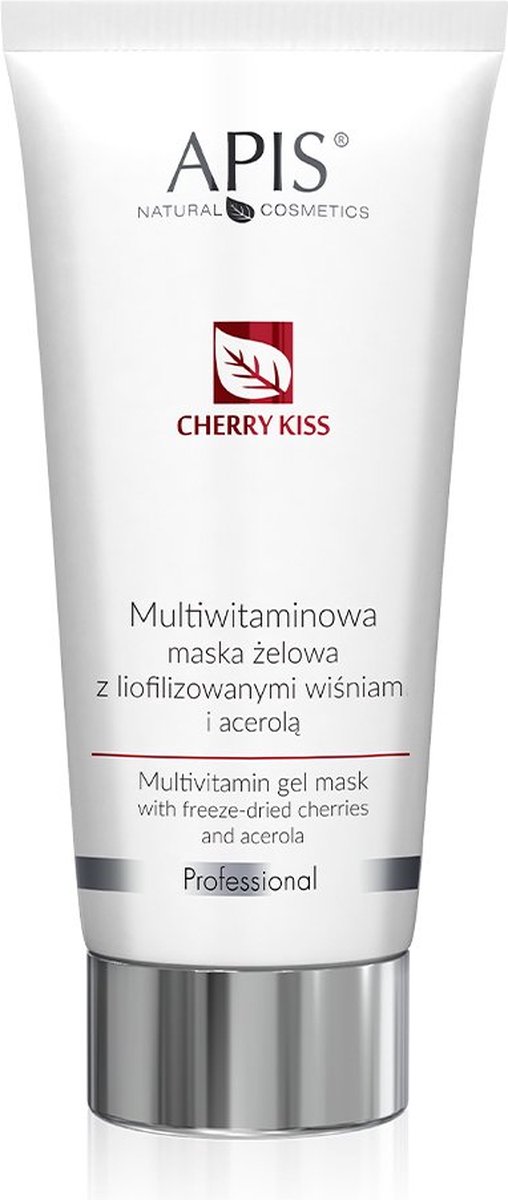 Cherry Kiss multi-vitamin gel masker met gevriesdroogde kersen en acerola 200ml